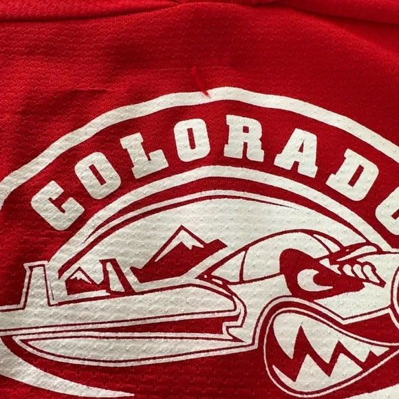 Colorado Thunderbirds hockey jersey Red size XL - Picture 7 of 10